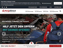 Tablet Screenshot of helpdirect.org